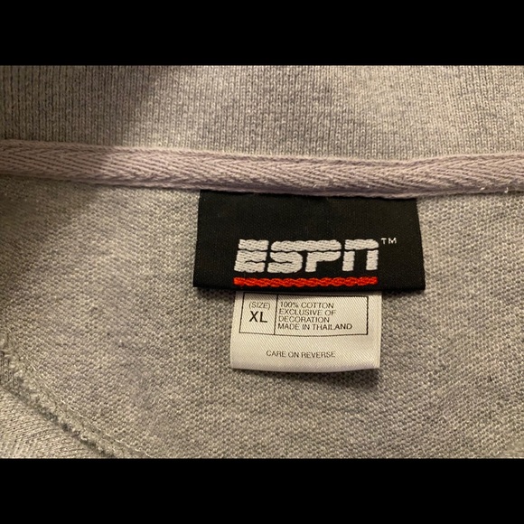 Men’s Vintage ESPN Polo Shirt XL - Picture 3 of 3